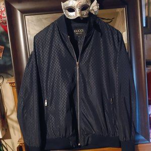 Gucci - Blue GG Nylon Jacket
